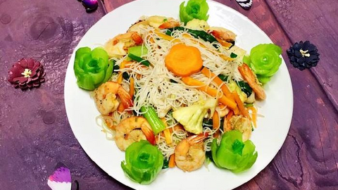 Món ngon mỗi ngày: Bún xào hải sản