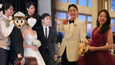 Chen (EXO) tổ chức đám cưới sau 3 năm đăng ký kết hôn: Thành viên EXO hội tụ, cô dâu lần đầu lộ visual gây bão MXH