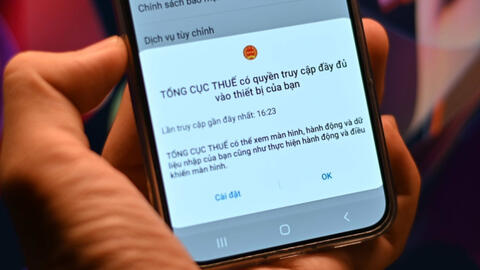 Cảnh báo giả mạo công chức thuế hướng dẫn cài app để lừa đảo