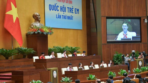 Phiên họp giả định "Quốc hội trẻ em" là 1 trong 10 sự kiện tiêu biểu của Quốc hội năm 2023