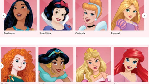 12 nàng công chúa được Disney chính thức công nhận