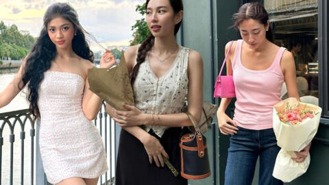 Hoa - Á hậu Việt xuống phố với loạt outfit xinh ngất, "học lỏm" ngay nếu bạn muốn ghi điểm mặc đẹp đầu thu