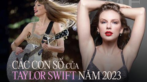 Vì sao nói Taylor Swift thống trị năm 2023: Cứ nhìn vào loạt con số này là rõ!
