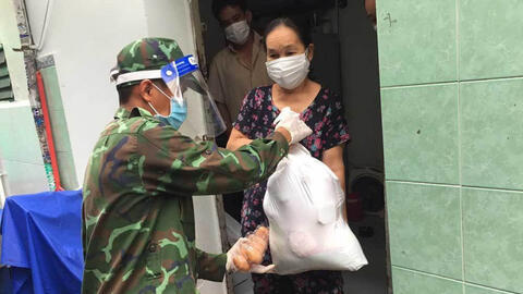 Thông tin lan truyền bộ đội đi chợ nói ngọng là sai sự thật