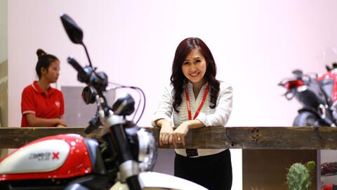 Bà Vũ Bích Trang, Giám đốc Ducati Việt Nam: Xe phân khối lớn giúp tôi rèn luyện sự mạnh mẽ
