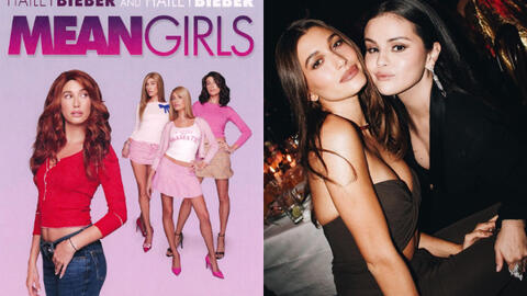 Hailey Bieber hóa nữ chính Mean Girls chơi Halloween, nhân tiện "đá đểu" Selena Gomez?