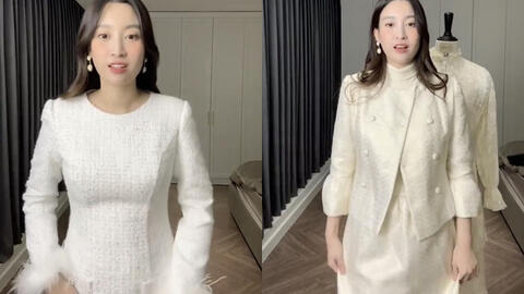 Đỗ Mỹ Linh lộ vóc dáng mũm mĩm trên livestream, nhưng nhan sắc thật của "gái một con" mới gây chú ý
