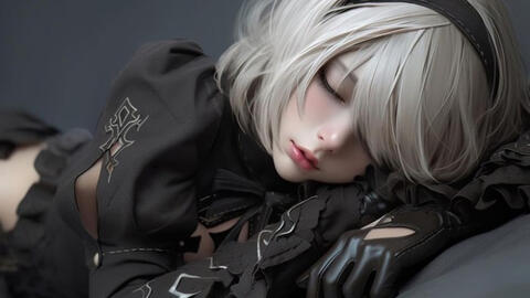 NieR: Automata -  AI tạo ra phiên bản 2B siêu quyến rũ khi bước ra đời thật
