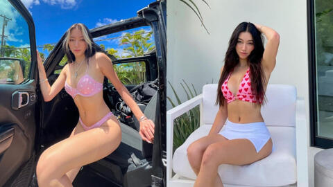 Ngắm loạt ảnh bikini cực cháy của con gái danh ca Thanh Hà: Body đồng hồ cát bốc lửa!
