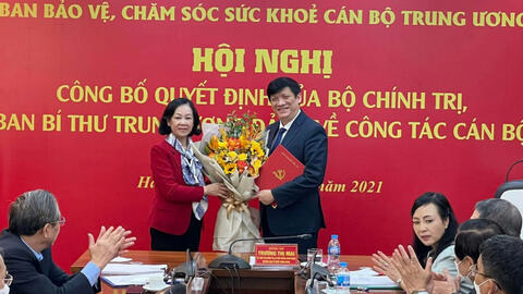 Bộ trưởng Y tế Nguyễn Thanh Long làm Trưởng Ban Bảo vệ, chăm sóc sức khỏe cán bộ Trung ương