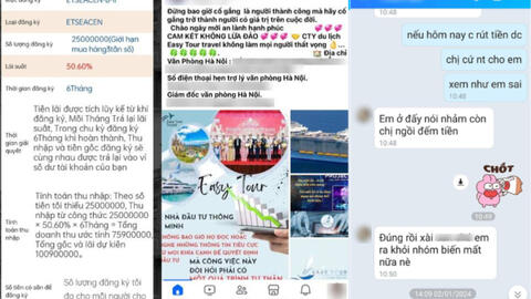 Hé lộ đoạn chat nạn nhân của app Easy Tour mắng người vì nhận được lời khuyên ngừng đầu tư: "Em ở đấy nói nhảm còn chị ngồi đếm tiền"