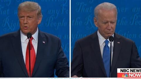 Tranh luận Tổng thống Mỹ lần cuối: Trump tấn công dồn dập, Biden phản pháo ác liệt