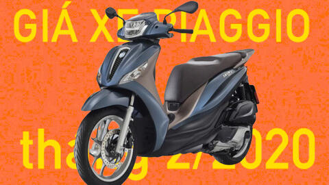 Giá xe máy Piaggio tháng 2/2020: Piaggio Medley quanh mức 80 triệu đồng