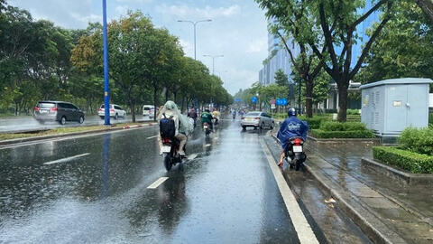 TP.HCM sẽ mưa dông liên tục 4 ngày dịp nghỉ lễ