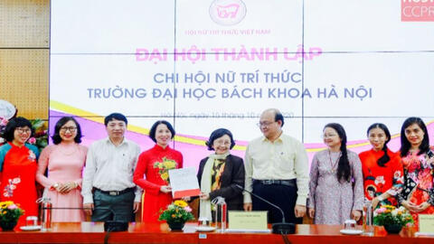 Chi hội Nữ trí thức trường Đại học Bách Khoa Hà Nội chính thức được thành lập