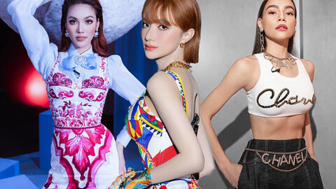 Lan Khuê lại bị chê mặc sến, Hà Hồ nhận ý kiến trái chiều với outfit “ngợp" đồ hiệu tại The New Mentor tập 7