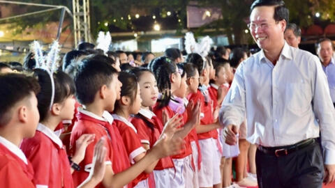Chủ tịch nước gửi thư cho thiếu niên, nhi đồng nhân dịp Tết Trung thu