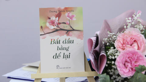 Nhà báo Dương Thành Truyền với “Bắt đầu bằng để lại”