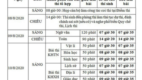 Nóng: Cập nhất đáp án môn Vật lý kỳ thi tốt nghiệp THPT Quốc gia 2020