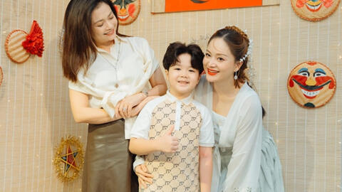 Lan Phương mang bầu lần 2 trùng hợp với nhân vật phim "Gia đình mình vui bất thình lình"