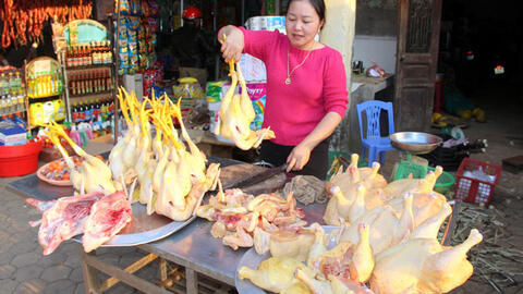 Giá thực phẩm ngày 15/10: Thịt gà giữ ổn định