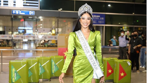 Kim Duyên lên đường đến Israel chinh chiến Miss Universe 2021