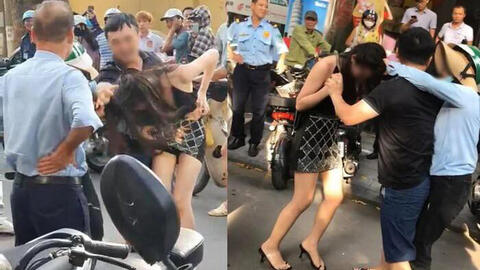 Vụ đánh ghen trên phố Lý Nam Đế: Người vợ có thể bị phạt 2 - 3 triệu đồng