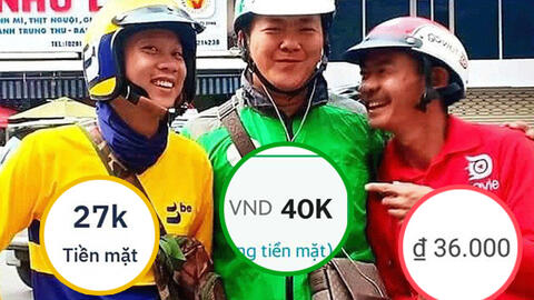 GrabBike, Go Việt và Be, đi hãng nào rẻ nhất?