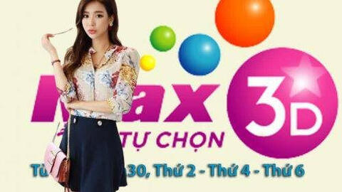 Vietlott 22/3/2021 - Trực tiếp Vietlott Max 3D thứ Hai ngày 22/3/2021