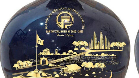 Quảng Trị quyết định không thực hiện việc mua "bình hút tài lộc" làm quà tặng đại hội Đảng