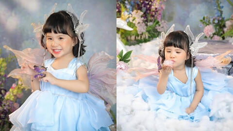 Thiên An khoe ảnh ái nữ hóa thiên thần nhí cực xinh xắn, gây xúc động khi tuyên bố 1 điều