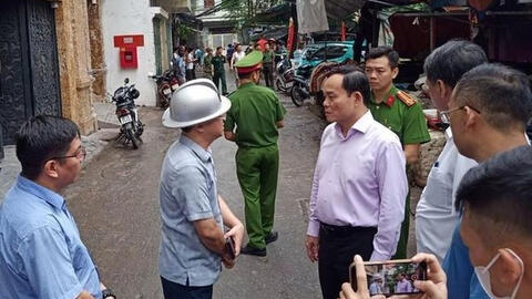 Phó Thủ tướng họp khẩn cùng TP Hà Nội về vụ cháy chung cư mini