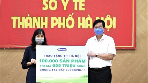 Vinamilk dành quỹ hơn 2 triệu sản phẩm dinh dưỡng để hỗ trợ cộng đồng và lực lượng tuyến đầu chống dịch COVID-19  trong năm 2021