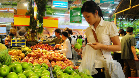 CPI tháng 2 tăng cao nhất 8 năm