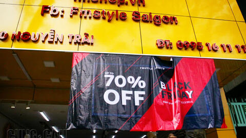 Khuyến mãi Black Friday 2019 bắt đầu xuống phố