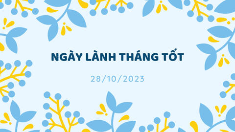 Xem ngày lành tháng tốt 28/10/2023: Việc lớn việc nhỏ đều không nên làm với bất kỳ tuổi nào