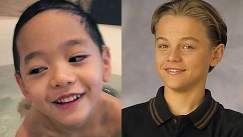Bất ngờ con trai Trà My Idol có nét giống hệt tài tử Leonardo DiCaprio thời trẻ