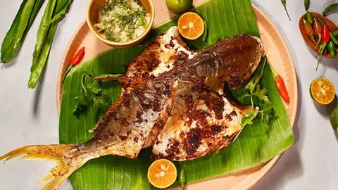 Món ngon mỗi ngày: Cá chim nướng ớt xiêm