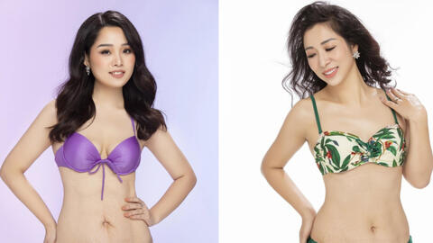 Hình ảnh bụng rạn của các thí sinh Hoa hậu khi mặc bikini gây tranh cãi
