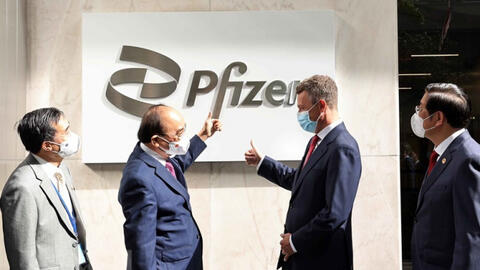 Pfizer cam kết giao cho Việt Nam 20 triệu liều vắc xin Pfizer trẻ em khi đủ dữ liệu tính an toàn