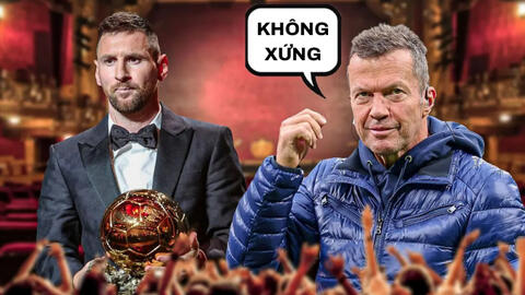 Cựu danh thủ khẳng định Quả bóng vàng 2023 là "trò hề", đồng đội của Messi đáp trả: Hãy tìm chỗ khác mà khóc