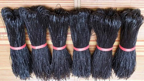 Miến đen Lào đắt gấp 3 - 4 lần miến thường vẫn được nhiều người ưa chuộng
