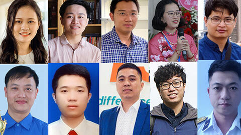 20 đề cử xuất sắc nhất cho Giải thưởng Gương mặt trẻ Việt Nam tiêu biểu năm 2021.