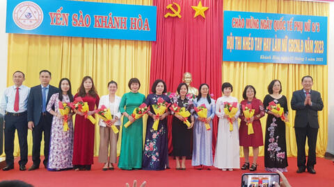 Hội thi truyền thống "Khéo tay hay làm" của Công ty Yến sào Khánh Hòa
