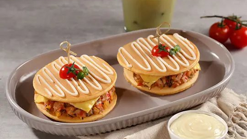 Món ngon mỗi ngày: Pancake tôm phô mai