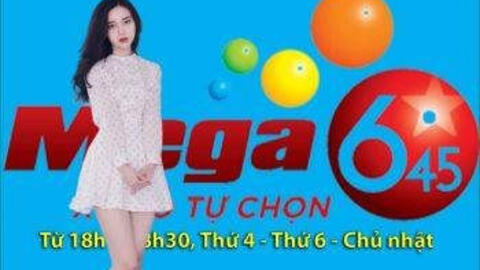 Xổ số Vietlott 12/5/2021 - Trực tiếp Vietlott Mega 6/45 thứ 4 ngày 12/5/2021