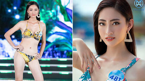 Vẻ đẹp gợi cảm của Lương Thùy Linh, tân Hoa hậu Miss World Việt Nam 2019