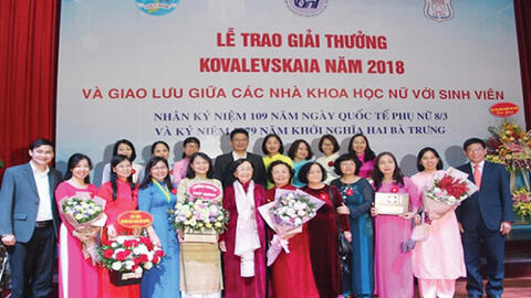 Nữ trí thức Đại học KHTN - Đại học Quốc gia Hà Nội: Nơi nhiều nữ trí thức tỏa sáng từ nghiên cứu khoa học