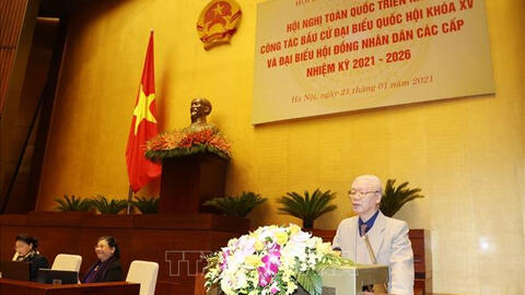 Tổng Bí thư, Chủ tịch nước chỉ đạo triển khai công tác bầu cử ĐBQH khóa XV và HĐND các cấp