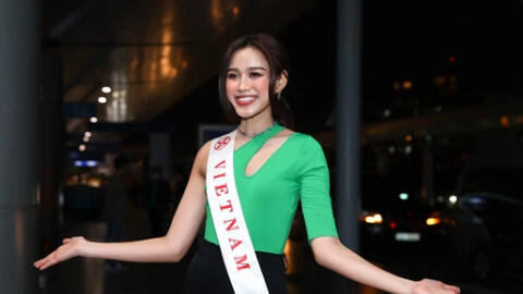 Đỗ Hà lên đường sang Puerto Rico dự Chung kết Miss World 2021